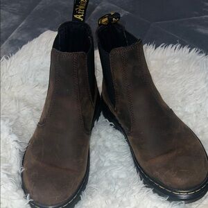 Dr. Martens Brown Leather Chelsea Boots